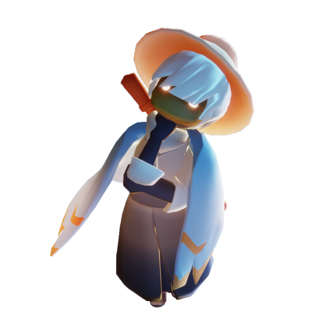 光の語り部ケープ × 火の預言者ズボン