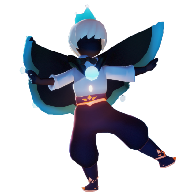 闇花ケープ × 祝祭の旋舞家ズボン