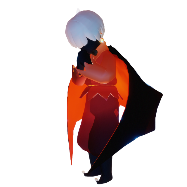 コウモリケープ × 忘れっぽい劇作家ズボン