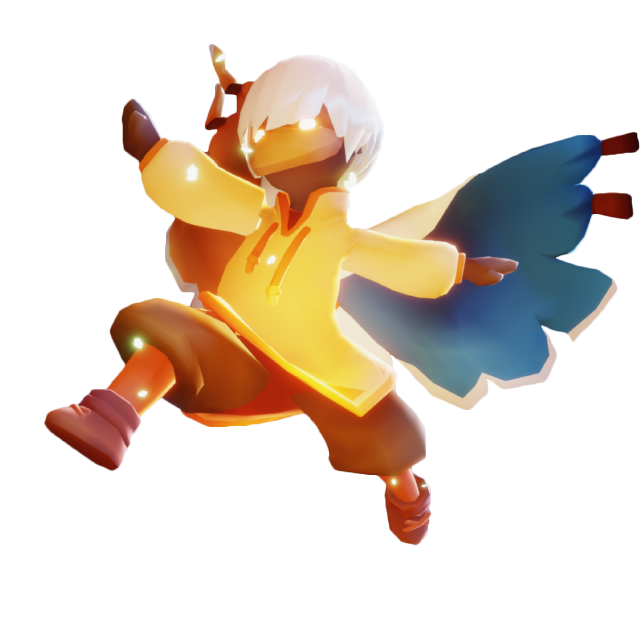 快活な誘導手ケープ × 懇願する幼子ズボン