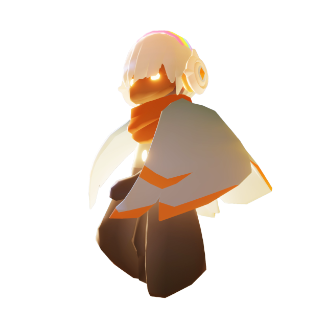 光の語り部ケープ × 火の預言者ズボン