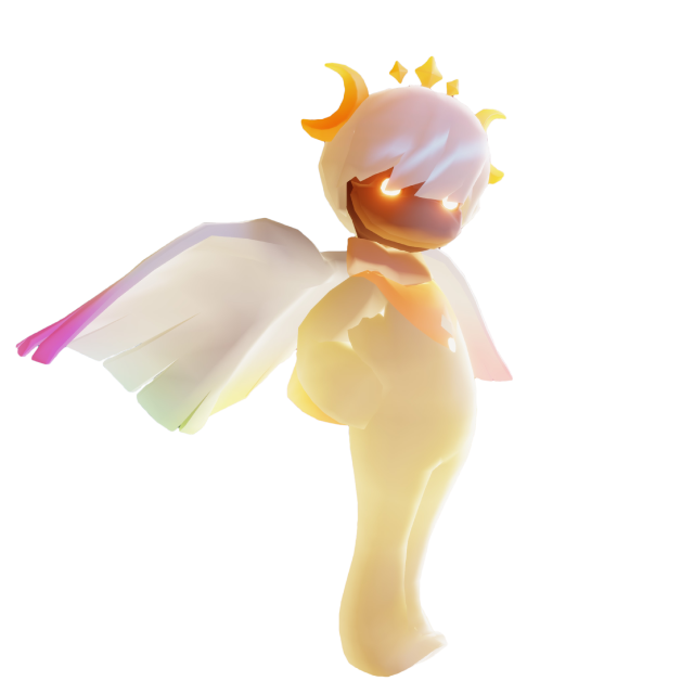 虹かけるケープ × マンタズボン